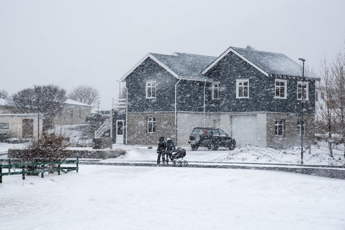 Storm Preparation Alberta Home Alberta home being reinforced before a major storm